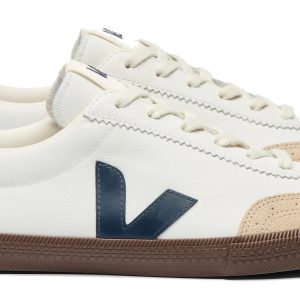 VEJA – VOLLEY LEATHER WHITE NAUTICO BARK